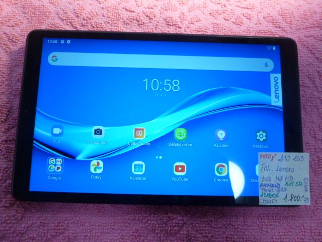 Tablet Lenovo E.Č. 210 203