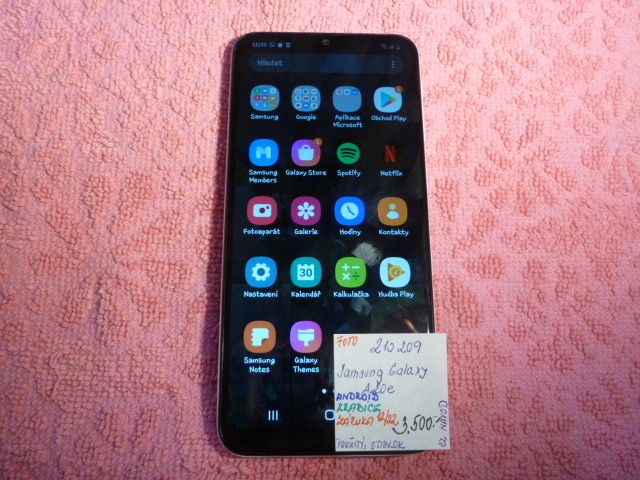 Samsung Galaxy A20e E.Č. 210 209