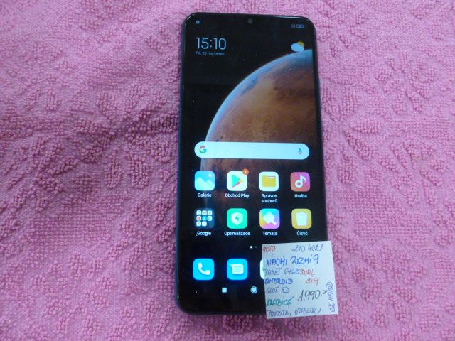 Xiaomi Redmi 9 E.Č. 210 402