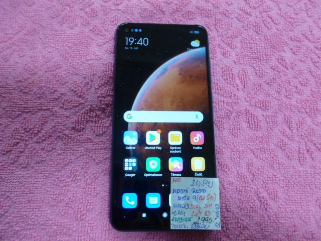 Xiaomi Redmi Note 9 E.Č. 210 592